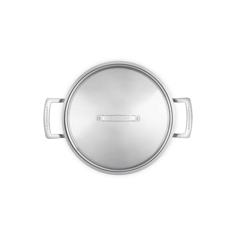 Le Creuset 3-PLY Stainless Steel Deep Casserole 20cm image number 2